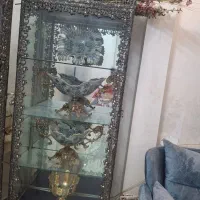 گنجه- آینه شمعدان- ساعت - آینه دراور