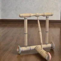 واکر کودک چوبی