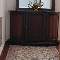 اینه کنسول تمام چوبی