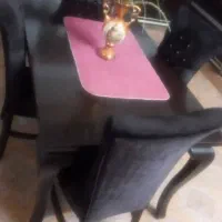 مبلمان سلطنتی ۷ نفره و میز ناهار خوری ۴ نفره|مبلمان خانگی و میز عسلی|فسا, |دیوار