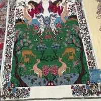 فرش دست بافت نخ فرنگ