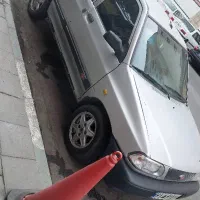 پراید مدل ۸۵ دورنگ شاسی جلو زده شده