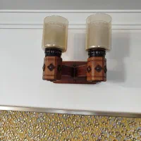 لوستر چوبی و دیوارکوب