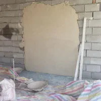 گچ کار.گچکاری لکه گیری ساختمان
