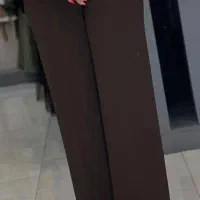 شلوار بگ کرپ‌کش ترک