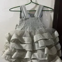 لباس عروس کودک اکلیلی|کفش و لباس بچه|ساری, |دیوار