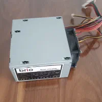 پاور کامپیوتر ۶۰۰ وات دو فنه