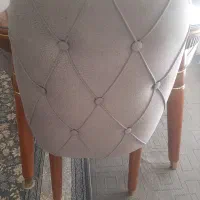 میز ناهارخوری چهار نفره در حد نو باشیشه روی صفحه|میز و صندلی غذاخوری|تهران, شادآباد|دیوار