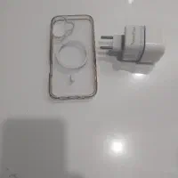 شارژر فست ایفون اورجینال و قاب ایفون ۱۶ نرمال