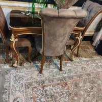 میز نهار خوری چهار نفره چوب گردو|میز و صندلی غذاخوری|مشهد, عسگریه|دیوار