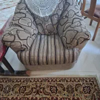 مبل مبلیران 7 نفره و میز وسط + 2 مبل تک