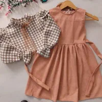 کت و سارافون جنس خوب و باکیفیت مناسب ۳ تا ۱۱ سال