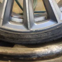 پنج عدد رینگ  و لاستیک BMW کامل فروشی|قطعات یدکی و لوازم جانبی|بابلسر, |دیوار