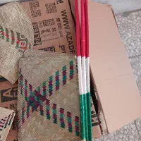 انواع بادبزن حصیری و پلاستیکی|صنایع دستی و سایر لوازم تزئینی|اصفهان, ارغوانیه|دیوار