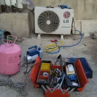نصاب و تعمیر انواع اسپلیت/ شارژ گاز / سرویس صفرشوی