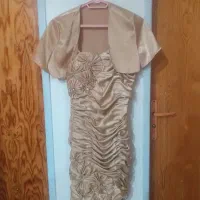 سرافان و کت مجلسی کرم رنگ درحدنو