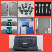 تعدادی ظروف و وسایل خانه