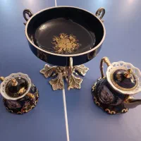 ست تزئینی سرمه ای