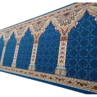 سجاده ماشینی طرح رئوف سبز آبی|فرش|تهران, زیبادشت|دیوار