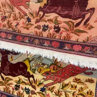 زرونیم اراک نقشه شکار انتیک|فرش|همدان, |دیوار