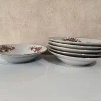 بشقاب گل سرخی|ظروف سرو و پذیرایی|تهران, پردیسان|دیوار