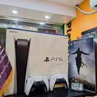 PS5سونی۵ فت درایو دار 1216دو دسته اصلیPS4