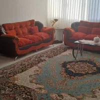 مبل هفت نفره نرم و راحت برپایه استیل ضدزنگ