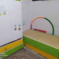 تخت کودک وکمد|تخت و سرویس خواب|فیروزکوه, |دیوار
