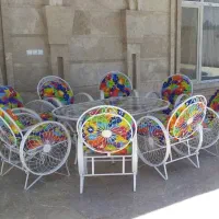 میز و صندلی ویلایی گلبرگ ، باغی ، حیاطی ، فضای باز