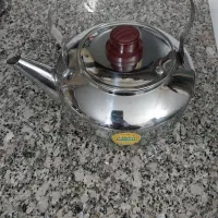 کتری استیل ۴لیتری|قوری، کتری، قهوهساز دستی|شاهرود, |دیوار