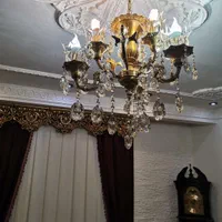 لوستر برنجی فرشته|لوستر و چراغ آویز|ارومیه, |دیوار