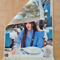 تابلو فرش چاپی چهره|تابلو فرش|آران و بیدگل, |دیوار