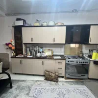 کابینت بدنه فلز درب ام دی اف به همراه هود