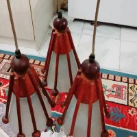 لوسترچوبی|لوستر و چراغ آویز|شاهین‌شهر, فردوسی|دیوار