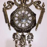 ساعت برنزی قدیمی (توضیحات خونده شود)