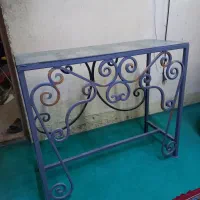 میزه آکواریوم آهنی فرفورژه سنگین
