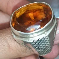 انگشتر کلکسیونی سنگین درشت مهر دار