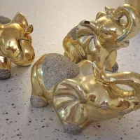 دکوری طلایی|مجسمه، تندیس، ماکت|کرج, کمال‌شهر|دیوار