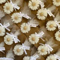 شمع گل بابونه|صنایع دستی و سایر لوازم تزئینی|میبد, |دیوار