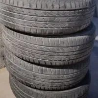 چهار حلقه لاستیک ۲۰۵ دور ۱۵