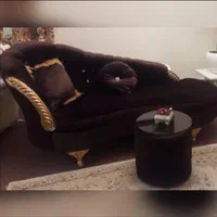 مبل نیمه استیل ۹ نفره در حد نو|مبلمان خانگی و میز عسلی|کرج, شهرک اوج|دیوار