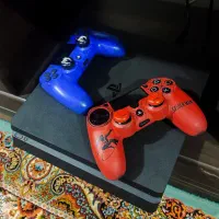 پلی استیشن ۴ ـ اسلیم ـ کپی خور ـ دو دسته اورجینال