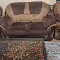 فروش یک دست مبل راحتی ۹ نفره|مبلمان خانگی و میز عسلی|آستارا, |دیوار