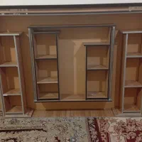 دکور|کتابخانه، شلف، قفسههای دیواری|برازجان, |دیوار