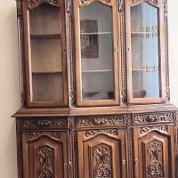 بوفه تمام چوب کنده کاری