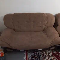 مبل راحتی ۷ نفره دست دوم پارچه نو