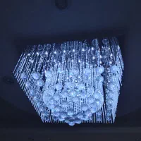 یک عدد لوستر کریستالی