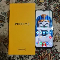 شیاوومی poco m3 حافظه ۶۴ رام ۴ اثر انگشتی