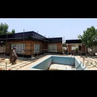 طراحی و اجرای نمای کامپوزیت و چوب (ترموود)