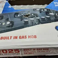 گاز صفحه ای پنج شعله ای ایتالیایی|اجاق گاز و لوازم برقی پخت‌وپز|رامشیر, |دیوار